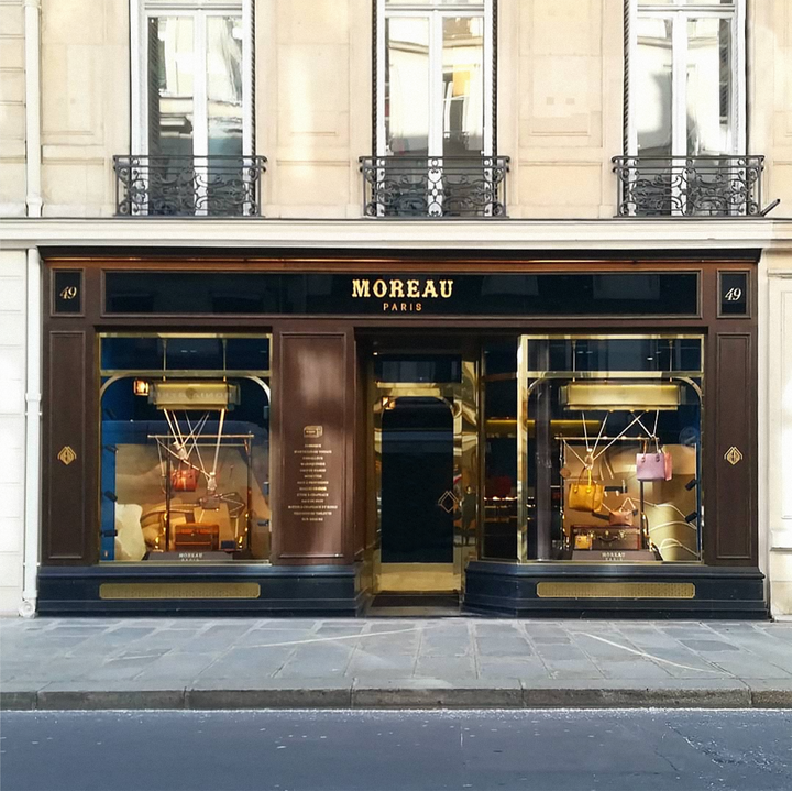 Sac De Voyage Moreau Paris En Cuir – Pièce Neuve Exceptionnelle, Made In France